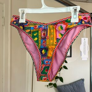Bydee Panama bikini bottoms in Frutta size M.